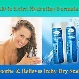 Alivio  Dry Scalp Moisturizing Shampoo Therapy - Soothe Dry Itchy Scalp